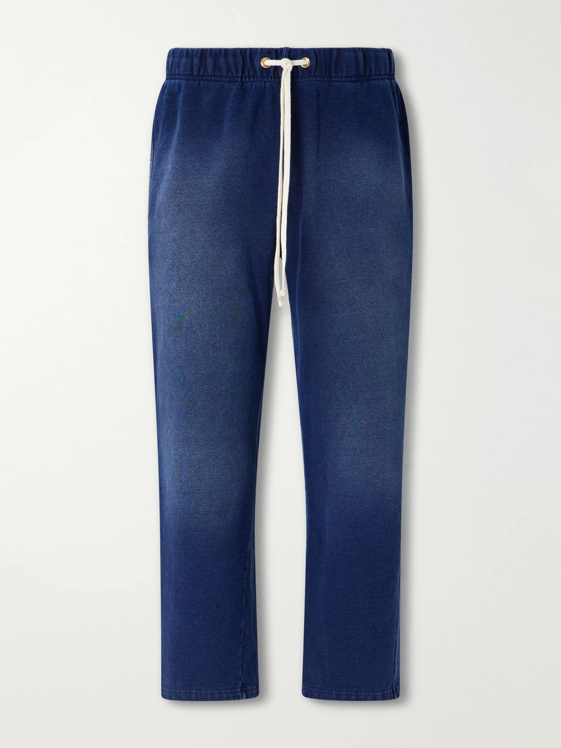 Straight-Leg Cotton-Fleece Sweatpants - 1