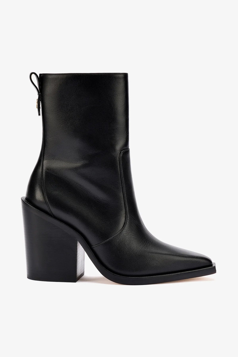 James Boot In Black Leather 1