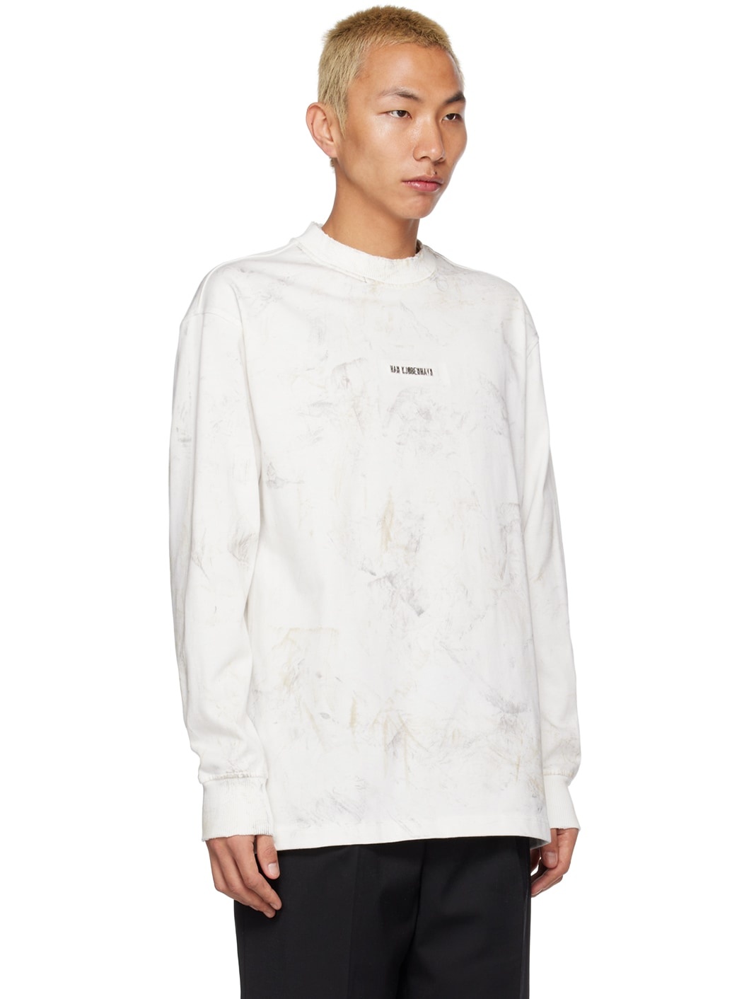 Off-White Boxy Long Sleeve T-Shirt - 2