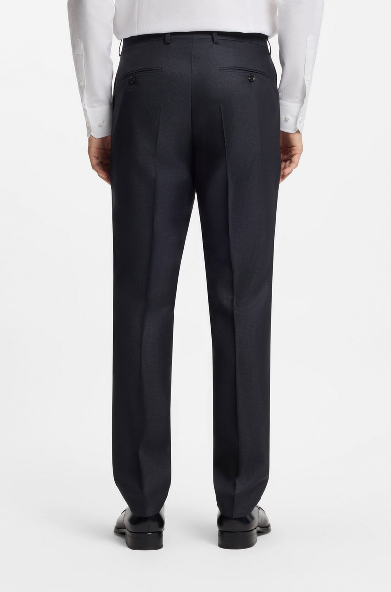 TWO-PIECE REGULAR-FIT SUIT IN VIRGIN WOOL AND SILK 7