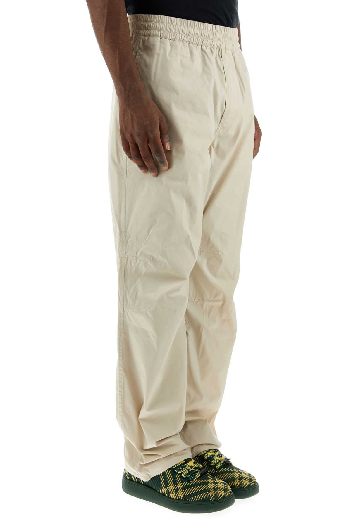 Burberry Men Sand Cotton Blend Pant - 3