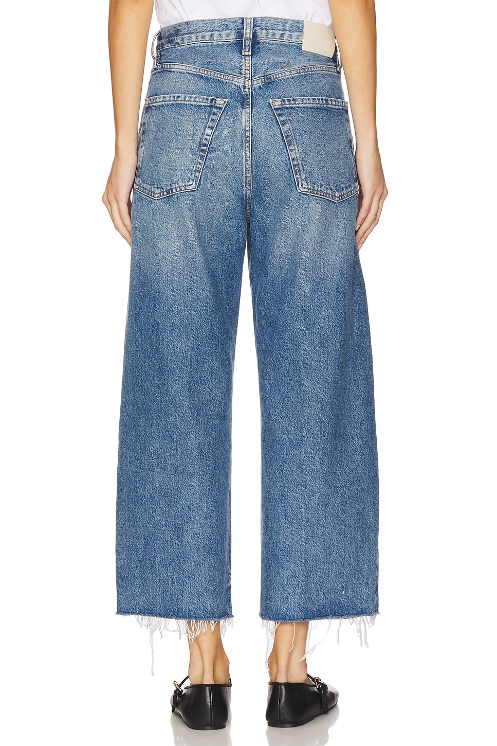 Ayla Undone Hem Crop - 4