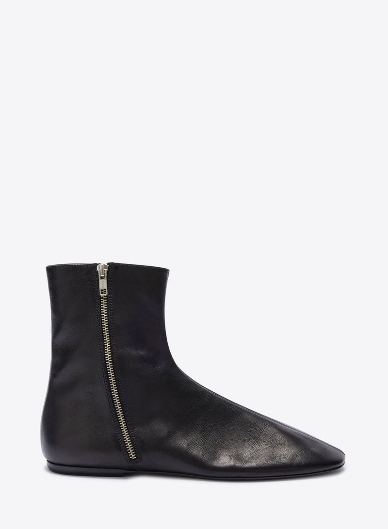 Dries Van Noten LEATHER SOCK BOOTS outlook