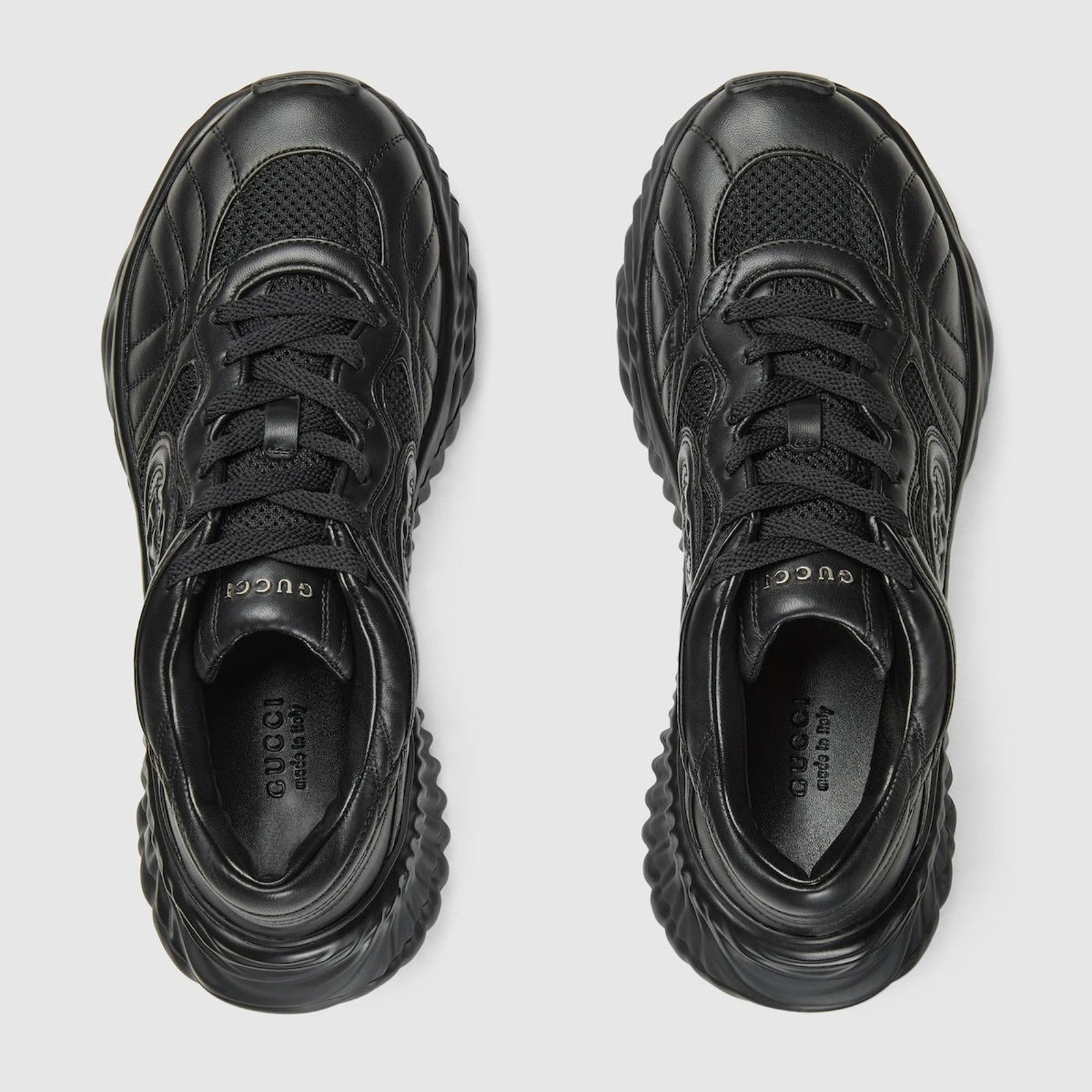 Gucci Interlocking G Ripple Sneakers - 3