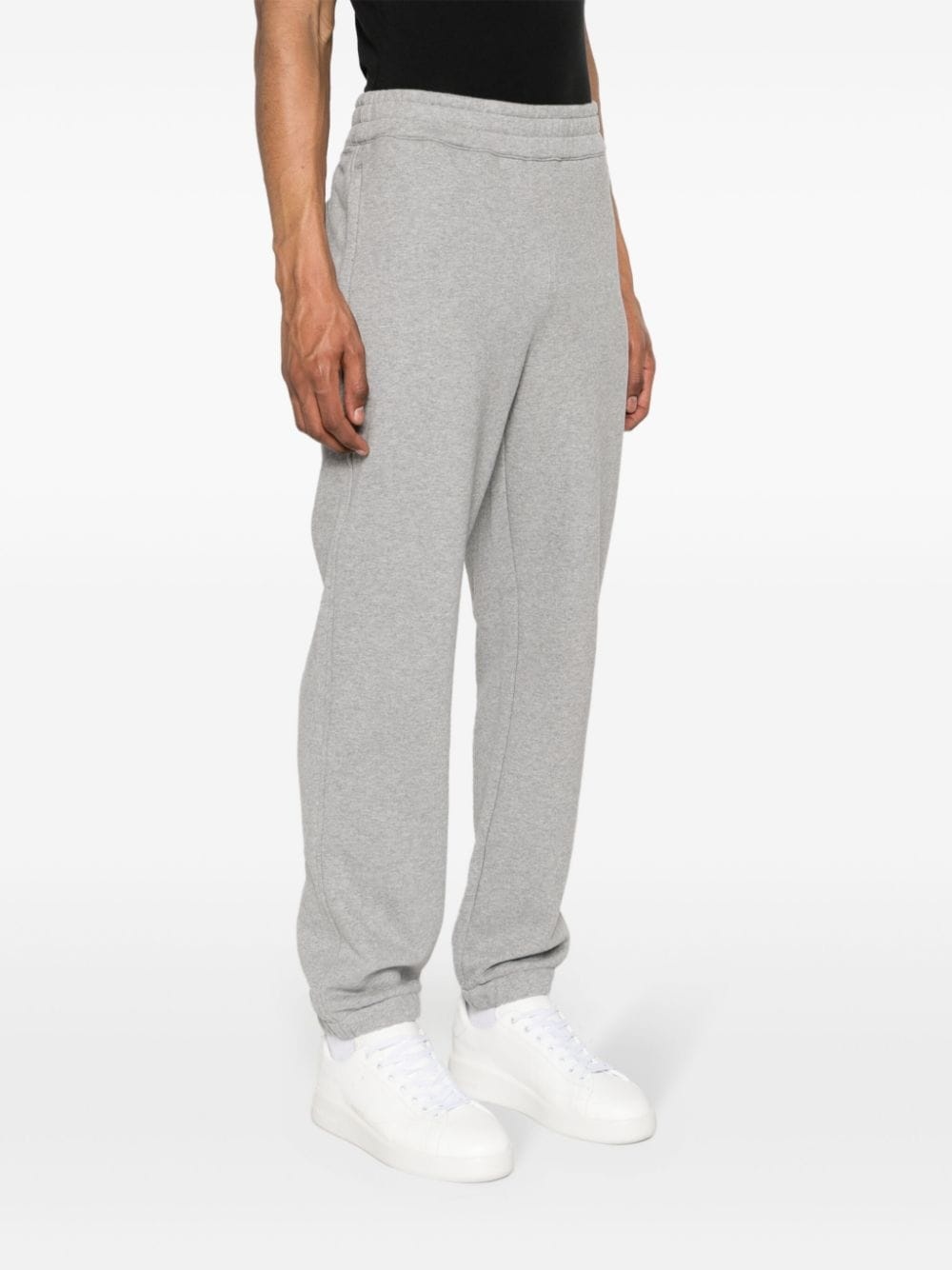 logo-appliquÃ© cotton track trousers - 6