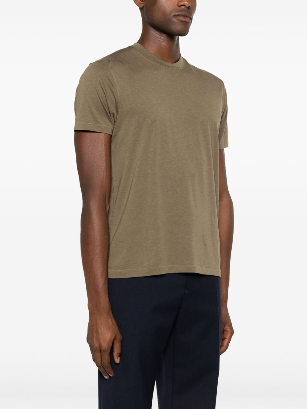 Tom Ford Men Lyocell And Cotton Regular Fit T-Shirt - 3