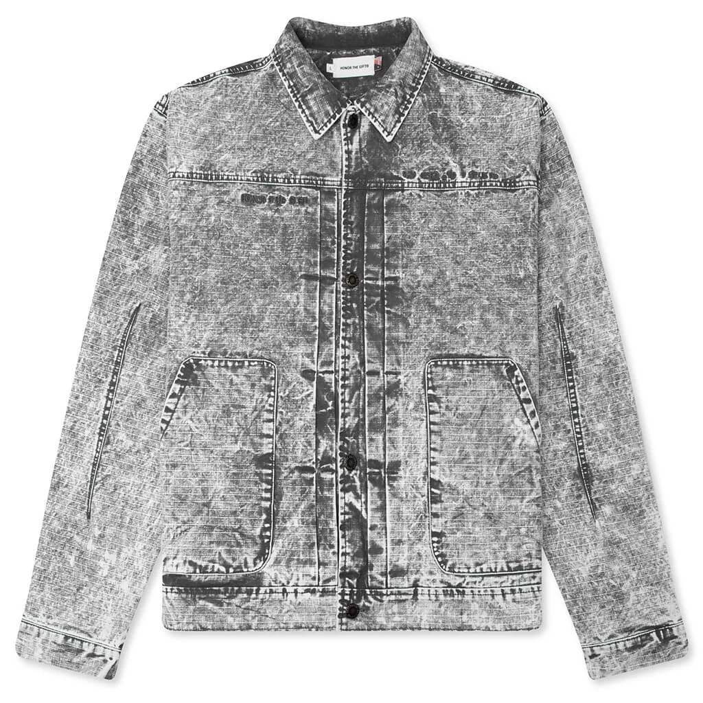 STILL DO RIPSTOP JACKET - GREY - 1