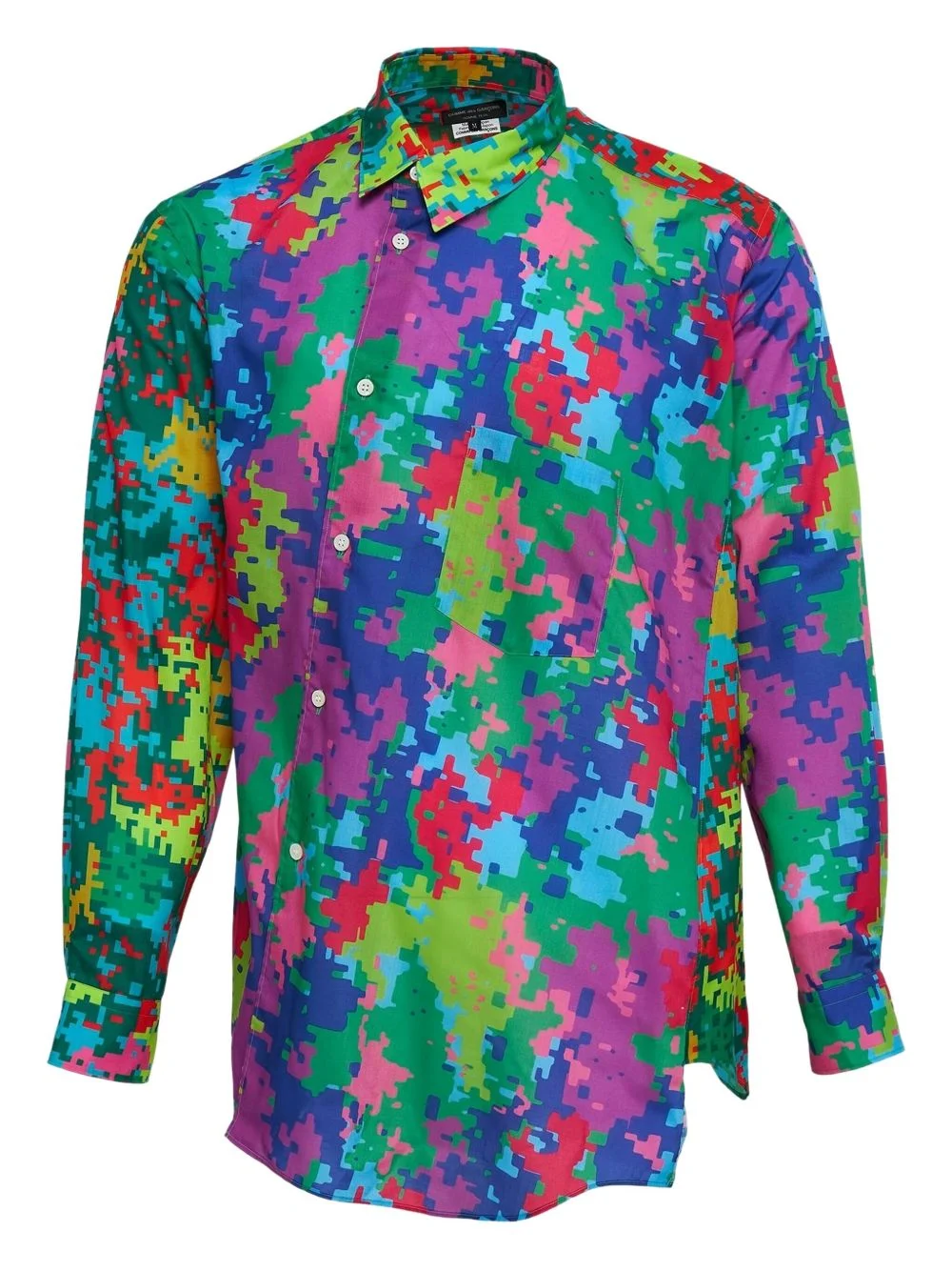 Pocket pixelated shirt - 1