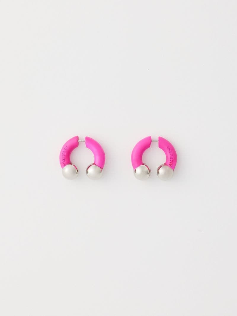 BARBELL EARRINGS (COLORED) - 1
