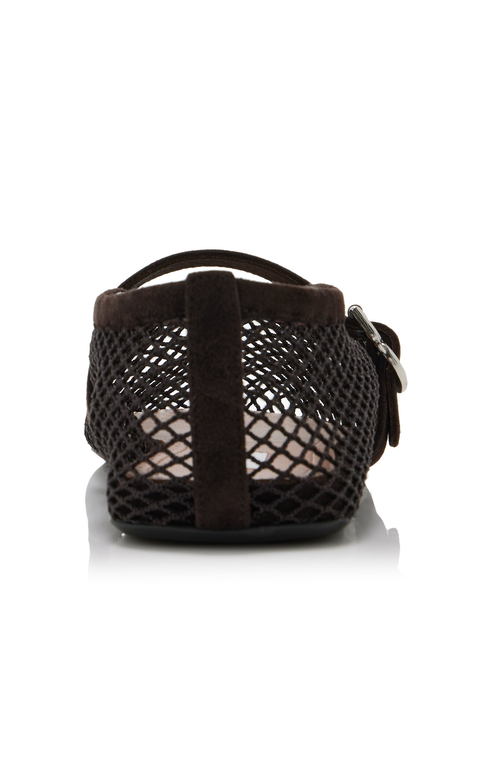 Fishnet Ballet Flats brown - 4