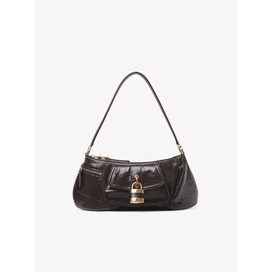 Chloe The 99 Shoulder Bag In Croco-Effect Leather - 1