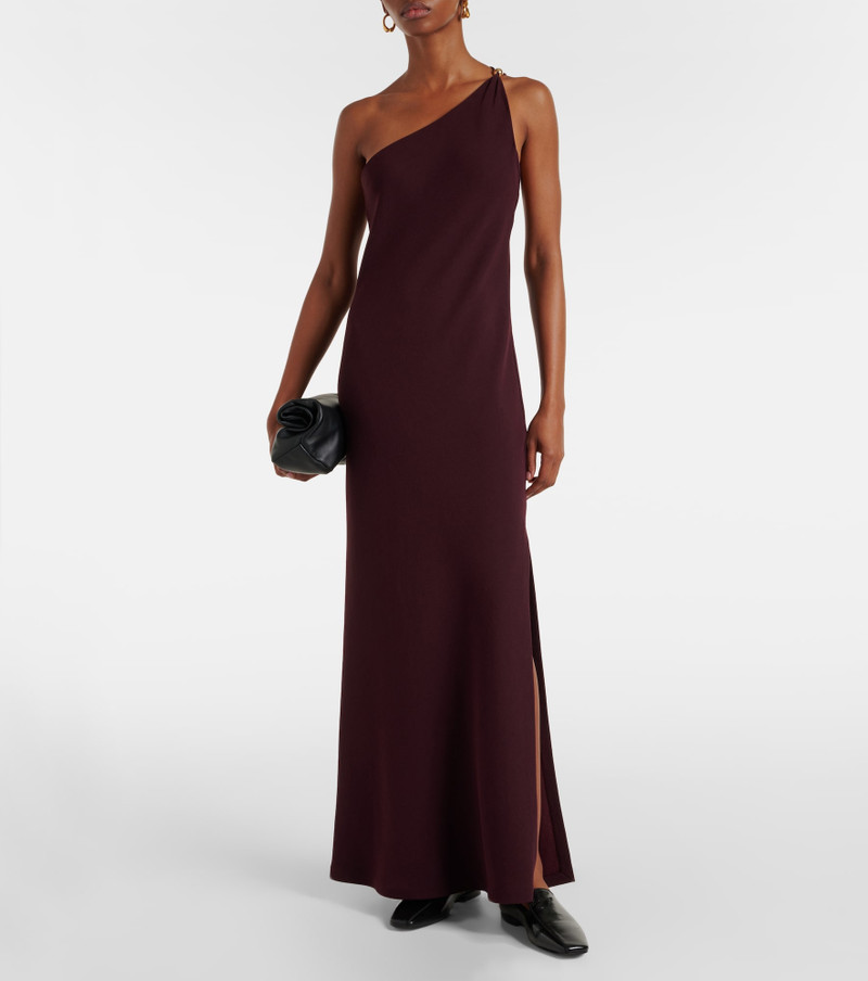 Vince One-shoulder crêpe maxi dress outlook