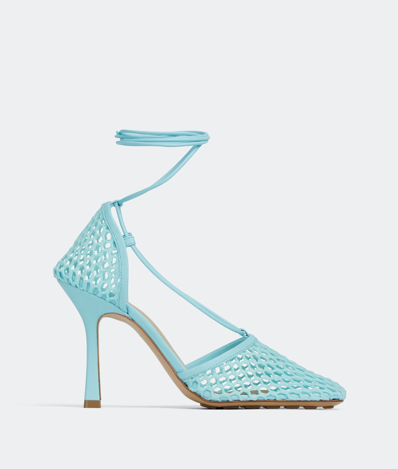 stretch lace-up sandal - 1