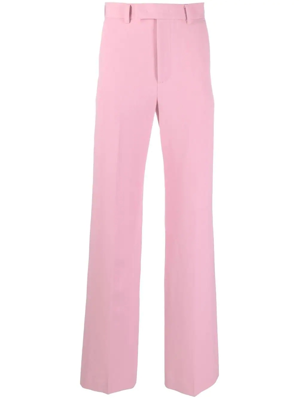 tailored straight-leg trousers - 1