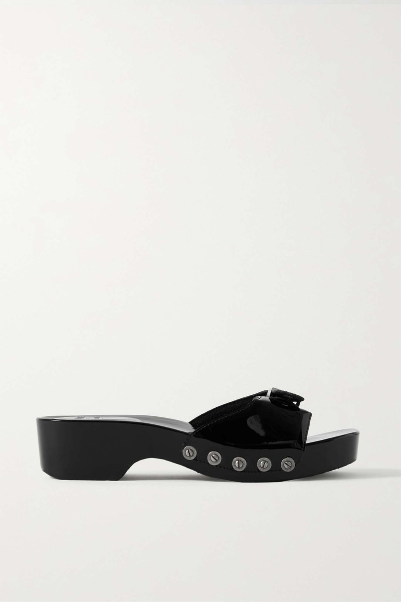 특허 금융 가죽 mules - 1