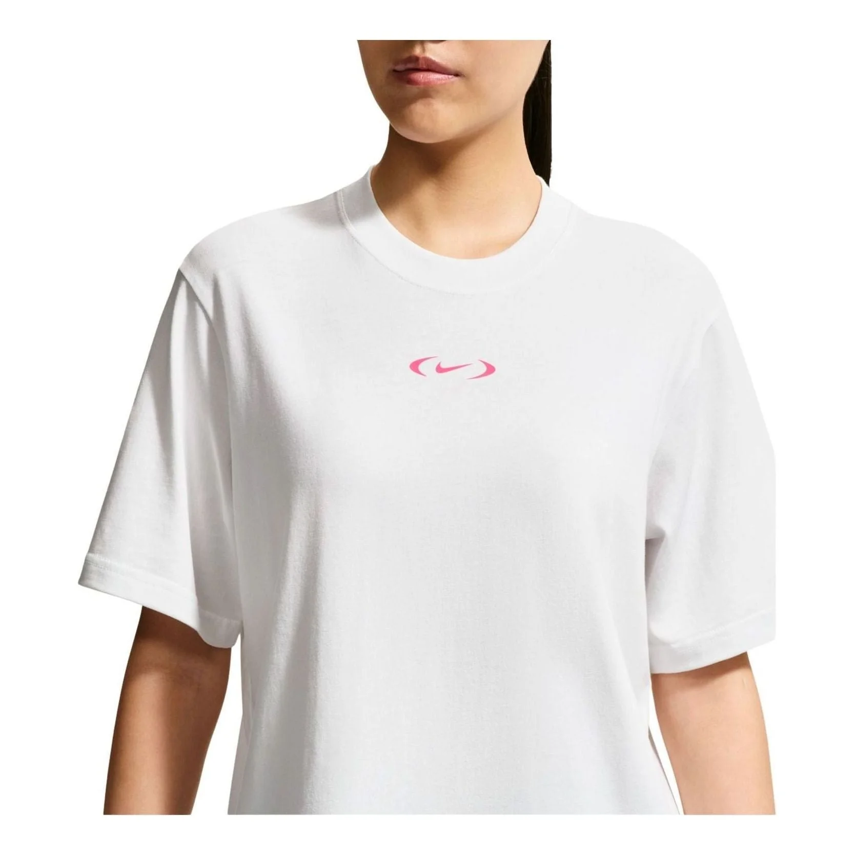 (WMNS) Nike Boxy Fit T-Shirt Asia Sizing 'White' IM6412-100 - 1