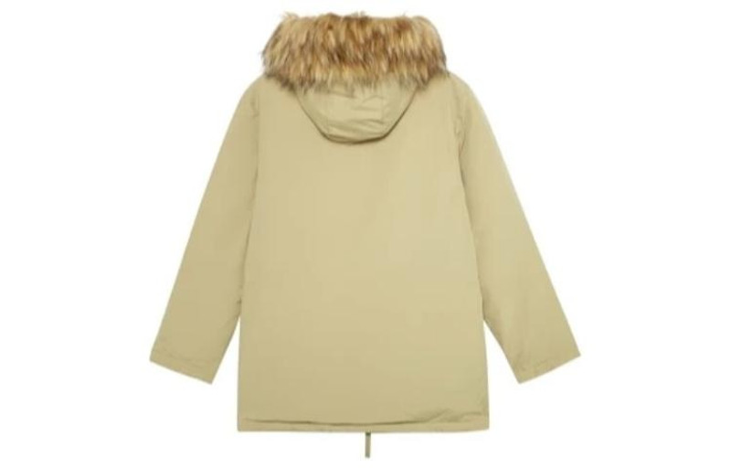 New Balance New Balance Fur Collar Warm Windproof Jacket 'Beige' AMJ23371-KH outlook