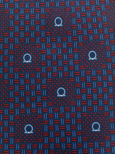 Salvatore Ferragamo abstract-print silk tie outlook