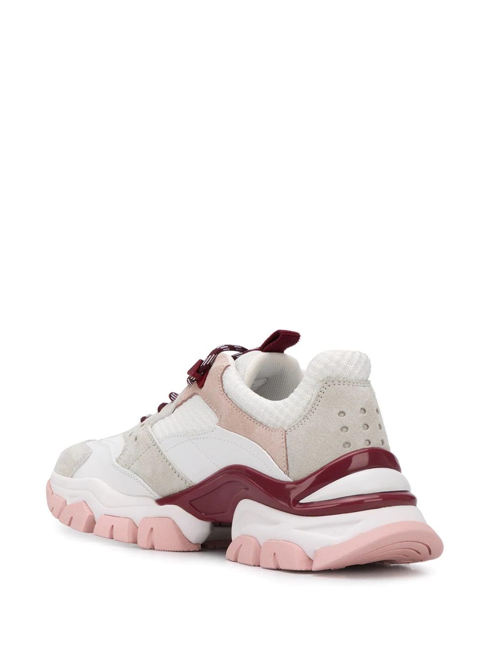 panelled colour-block sneakers - 3