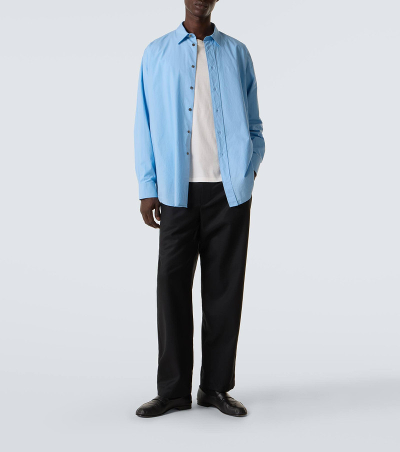 The Row Ottis virgin wool straight pants outlook