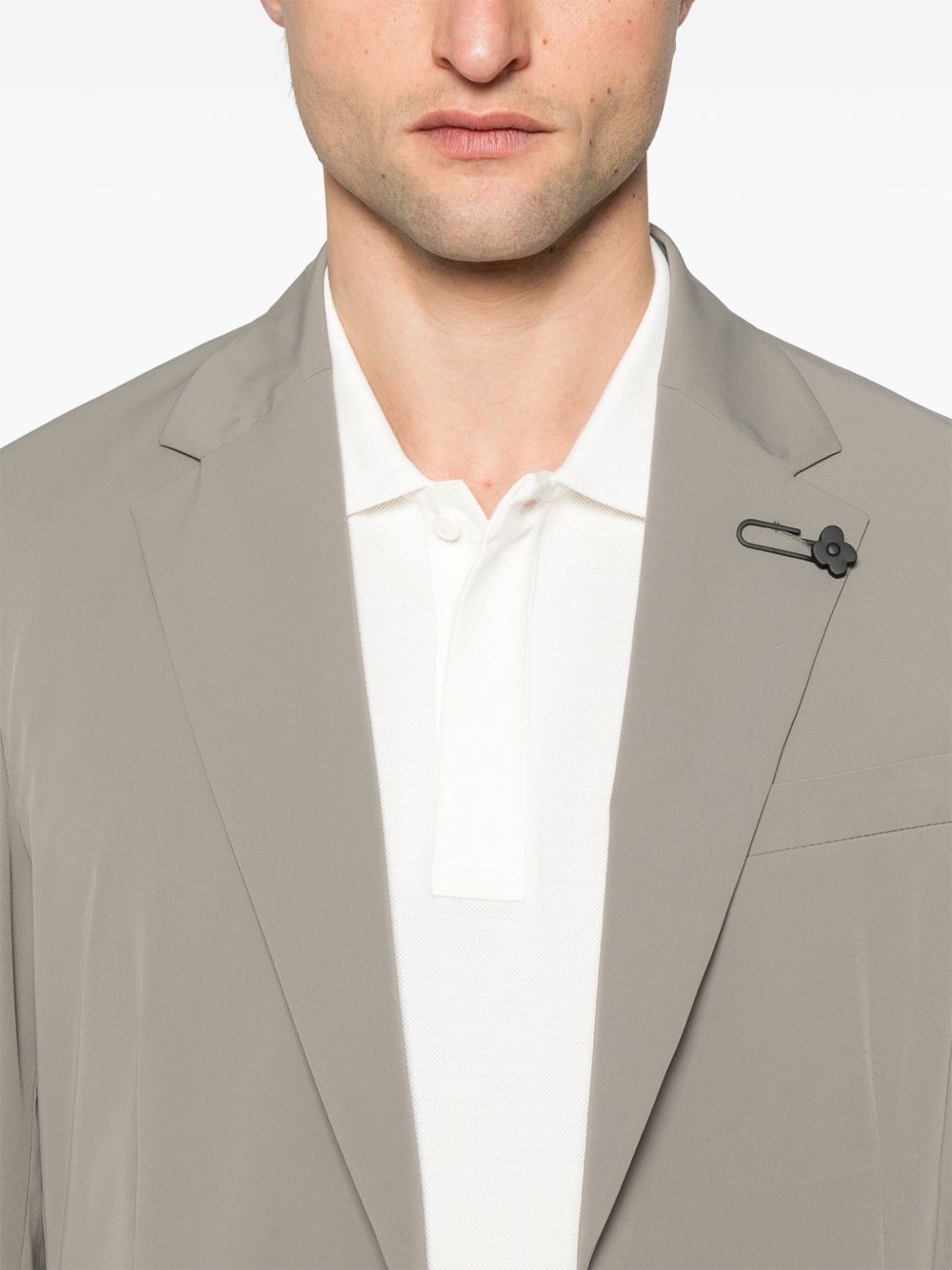 single-breasted blazer - 5