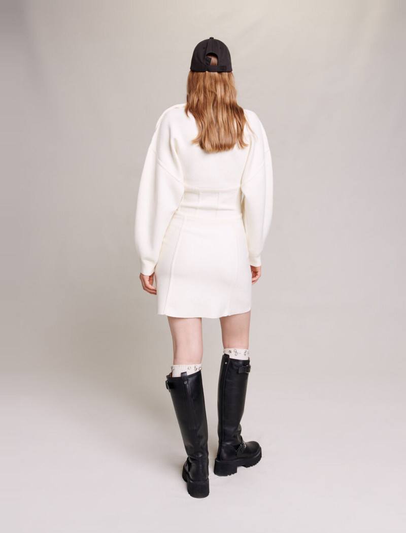 Corset-effect jumper dress 4