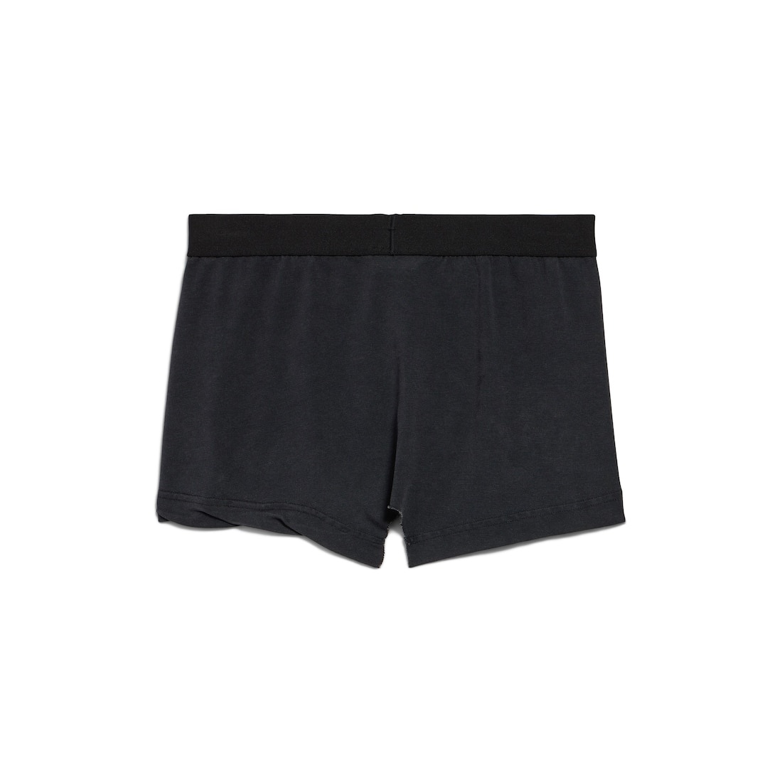 Women's Cut Off Brief Skirt in Black Faded - 6