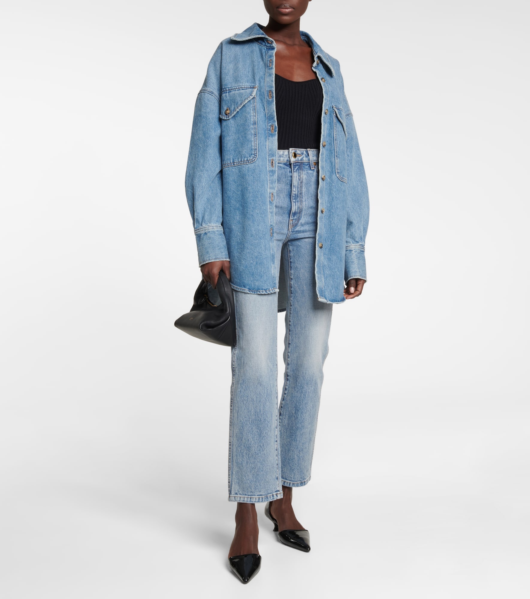 Abigail high-rise straight jeans - 2