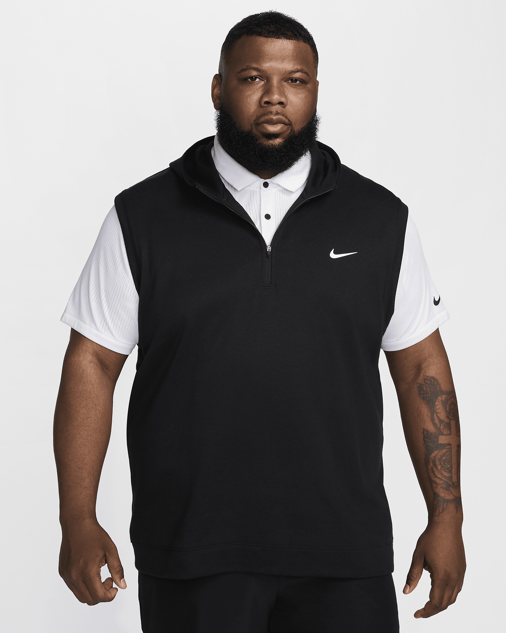 Nike Tour Men's Golf Vest Hoodie - 7