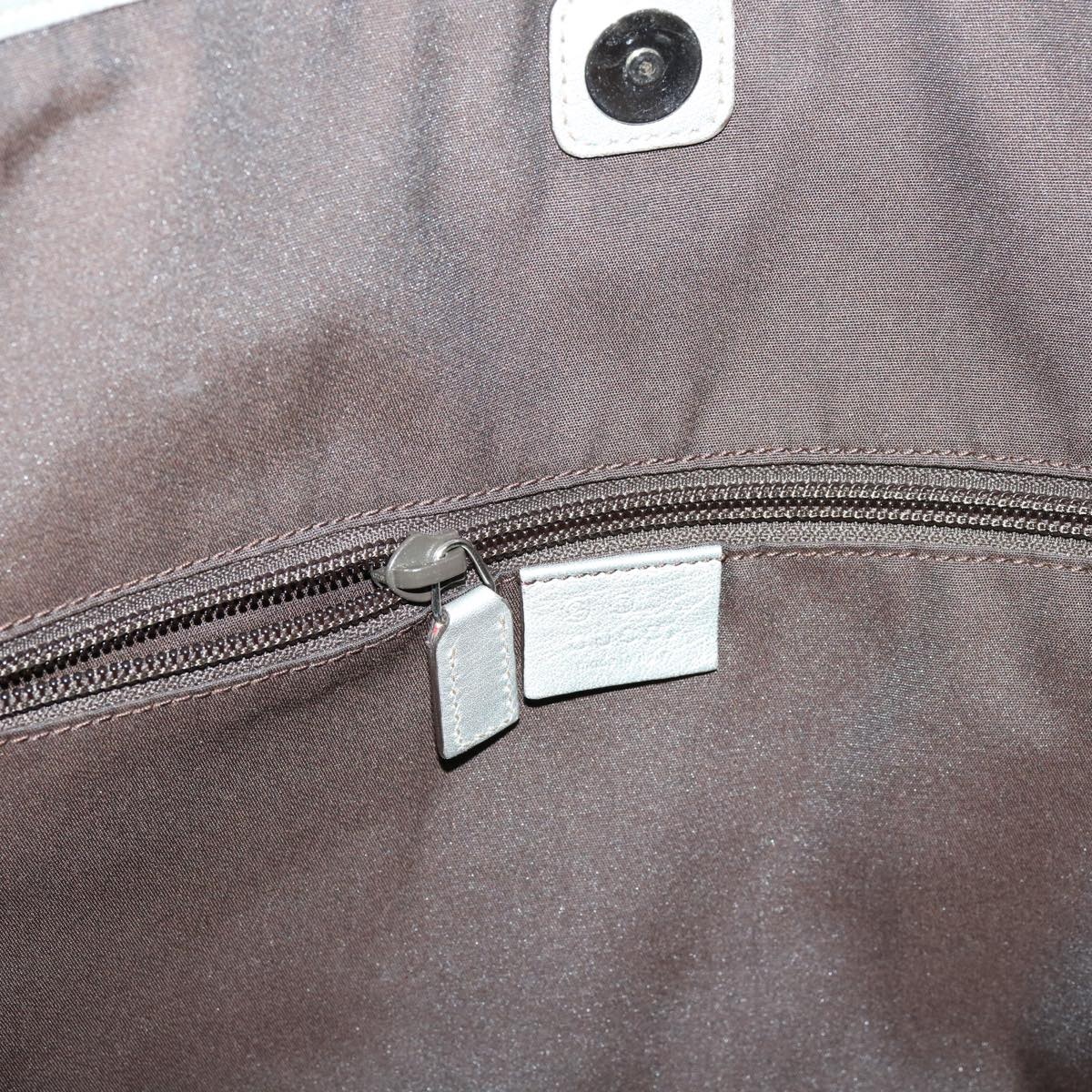 GUCCI GG Canvas Tote Bag Outlet Silver - 15