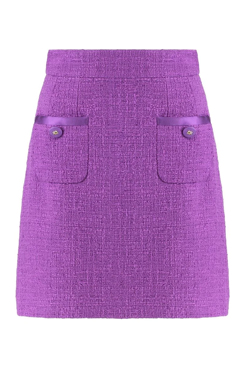 Dolce & Gabbana Rachel Tweed Mini-Skirt - 1