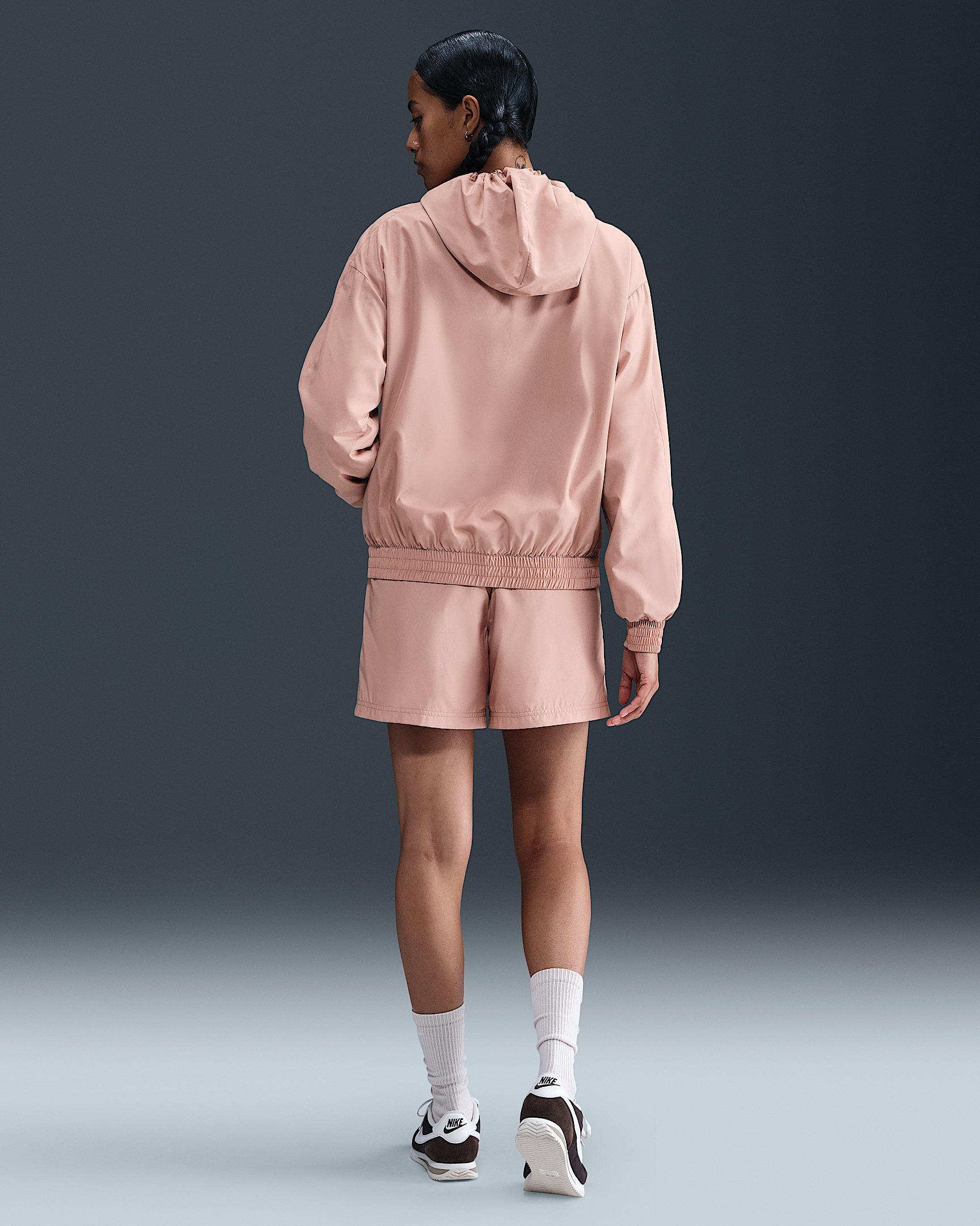 Nike Sportswear Classic Wovens Women's Loose UV Hooded Jacket - 5