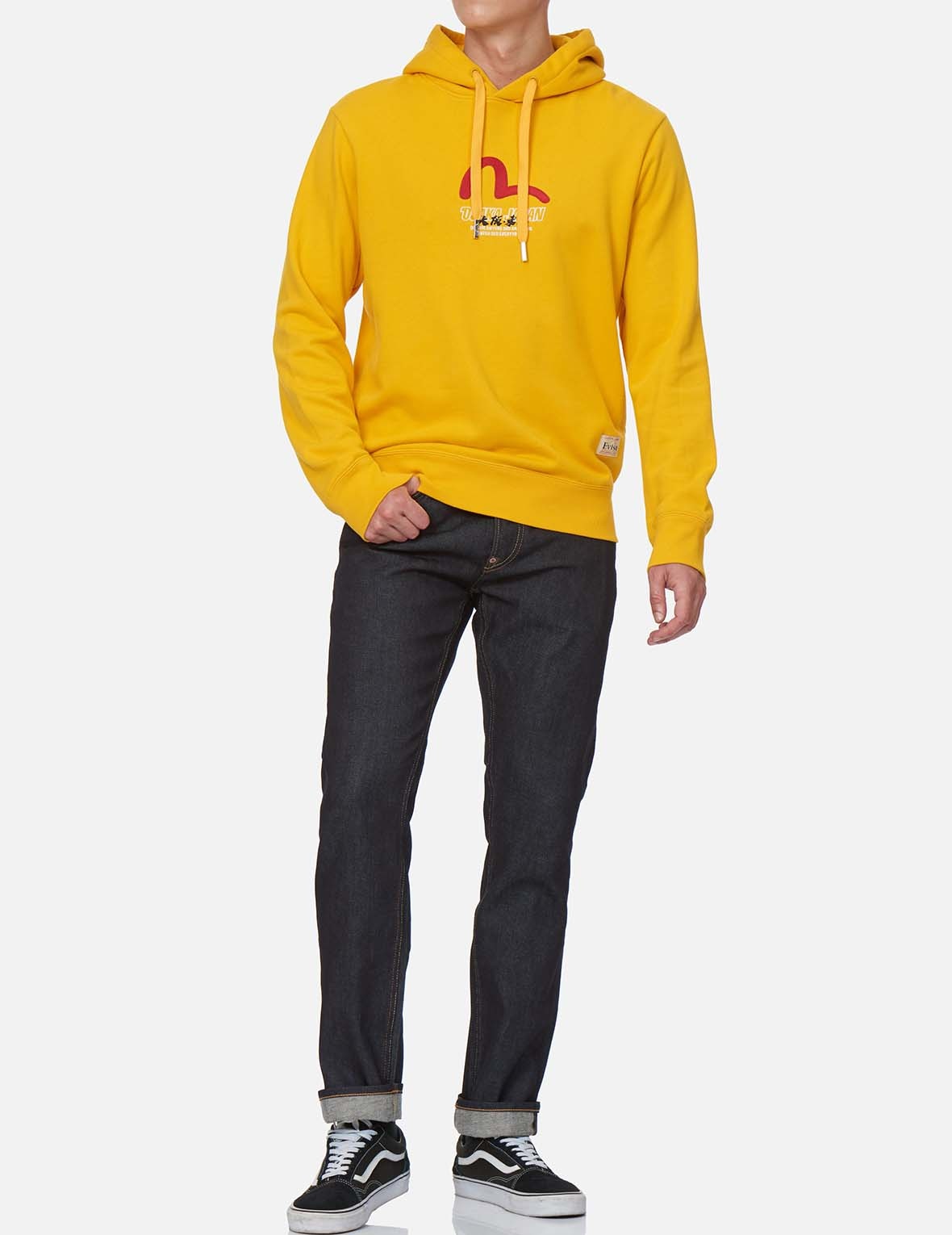 DARUMA BROTHERS PRINT HOODED SWEATSHIRT - 6