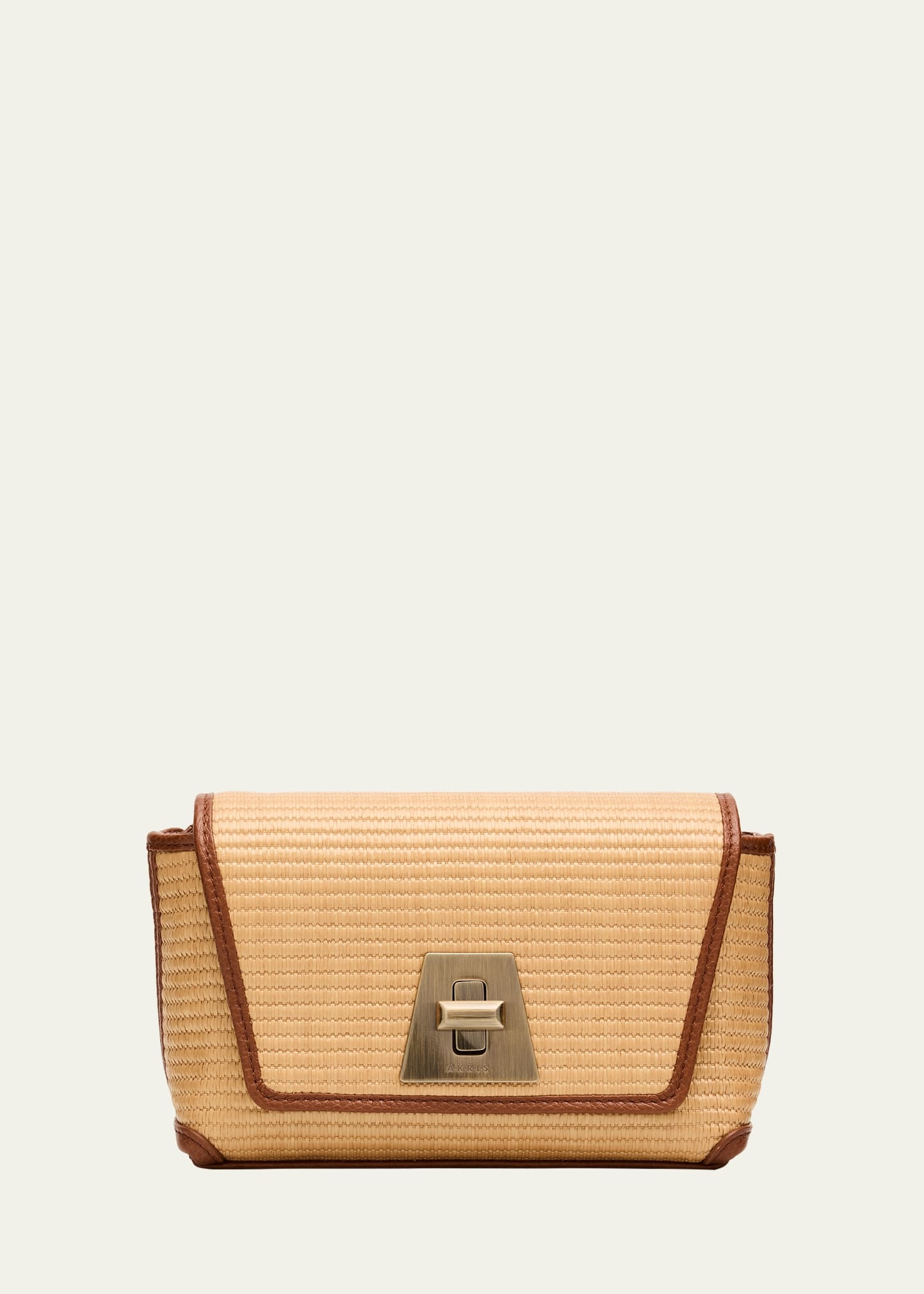 Anouk Little Day Bicolor Raffia Crossbody Bag - 1