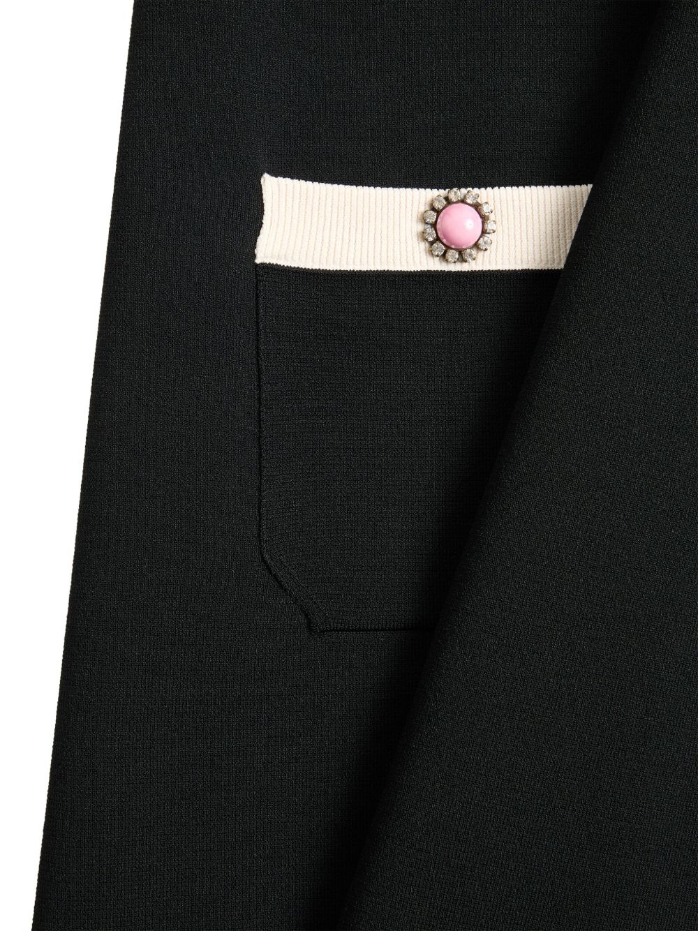 embroidered mini dress - 7