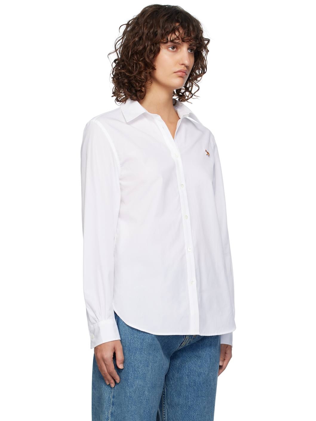 White Baby Fox Classic Shirt - 2