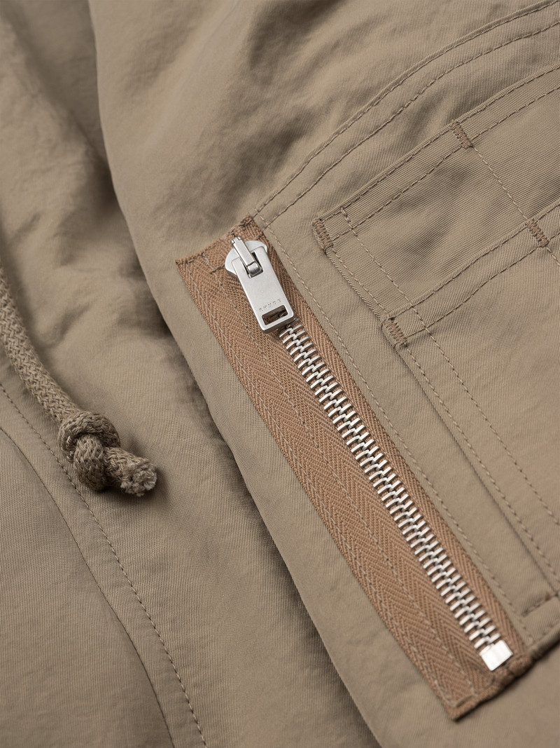 Rhude FUR HOODED MA1 JACKET outlook