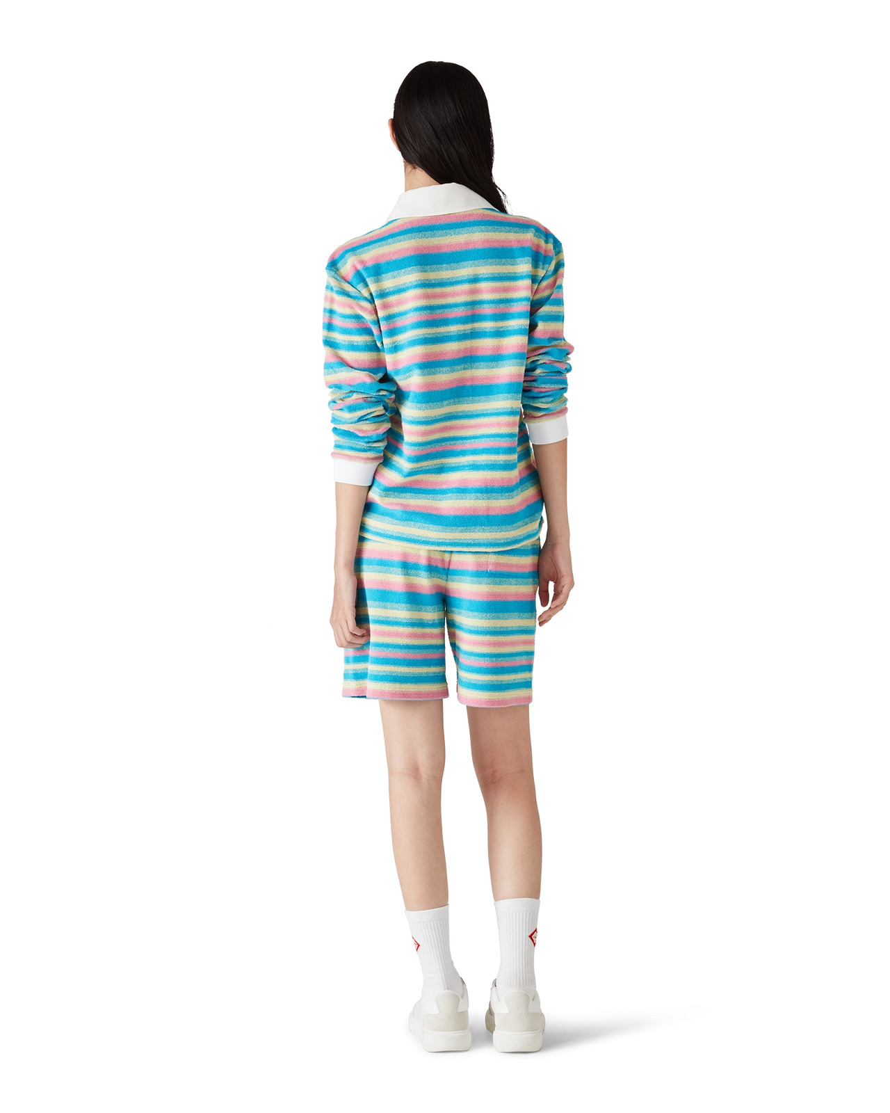 Stripe Towelling Shorts | Casablanca Paris - 3