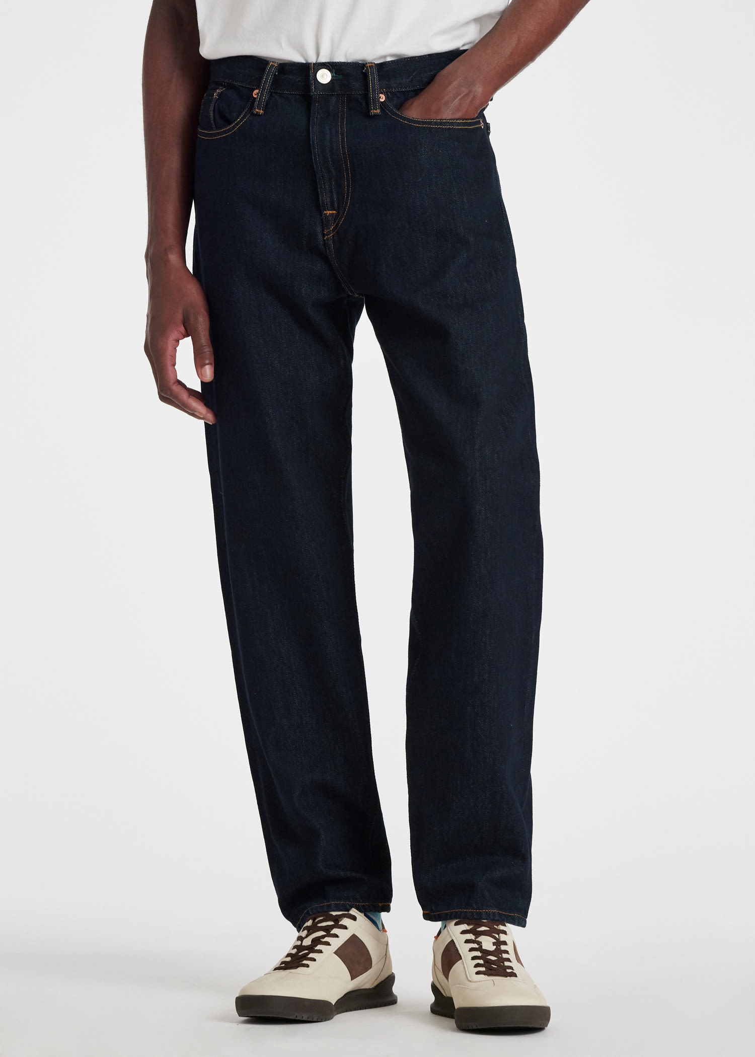 Tapered-Fit 'Organic Authentic Twill' Jeans - 3