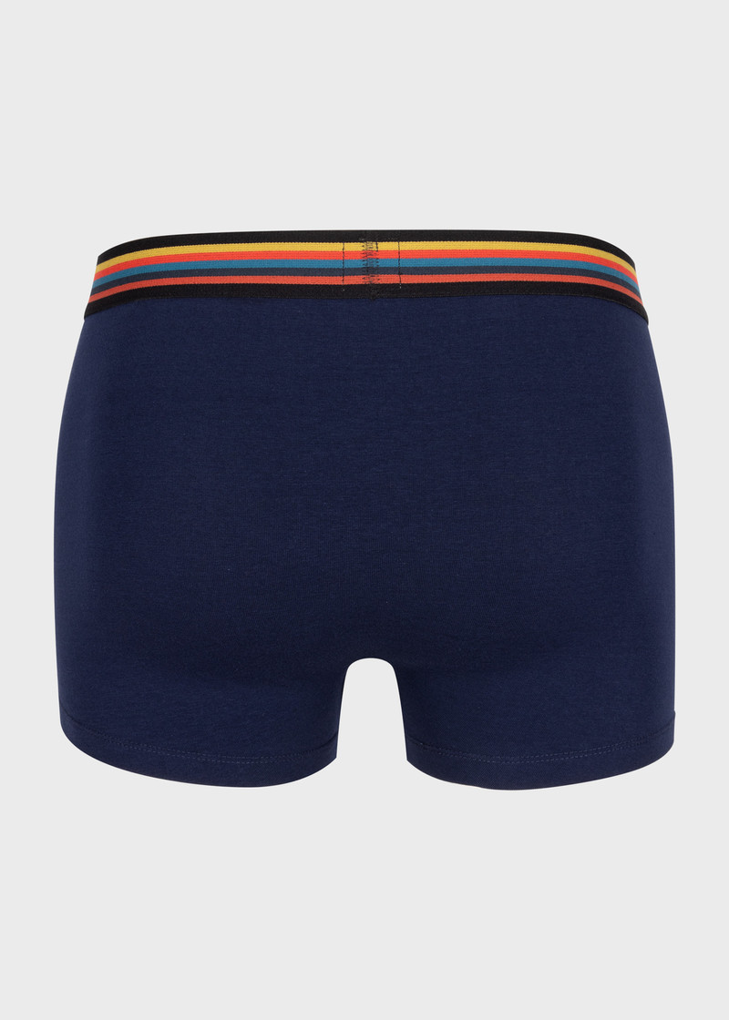 블루 혼합 낮은 상승 'Artist Stripe' Boxer Briefs 3 팩 7