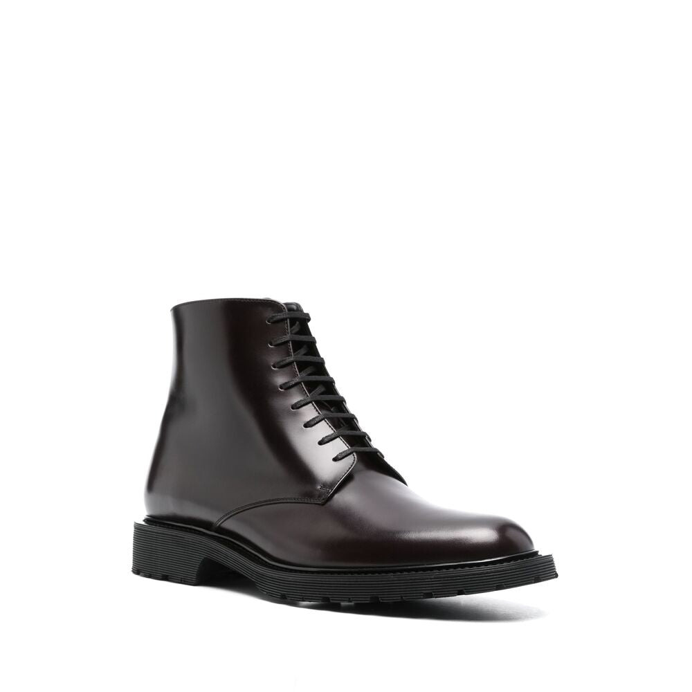 Saint Laurent Brown Boots Men - 2