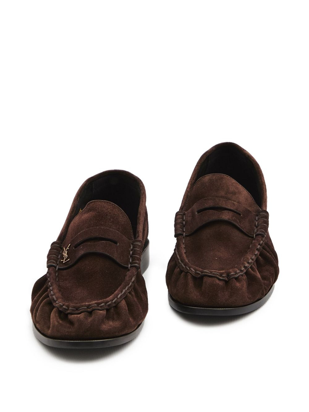 Cassandre-detail suede loafers - 3