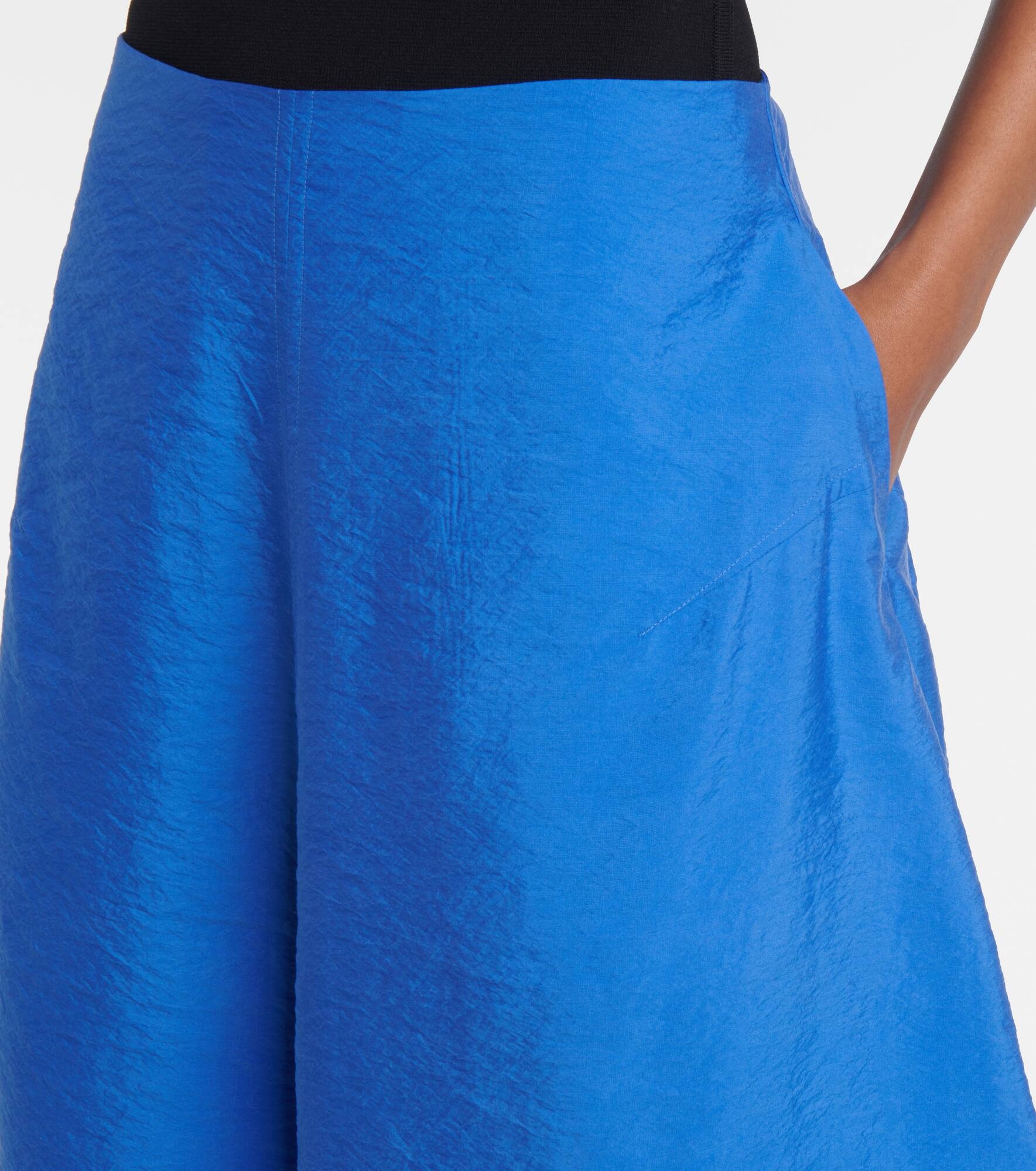 Parachute silk-blend maxi skirt - 4