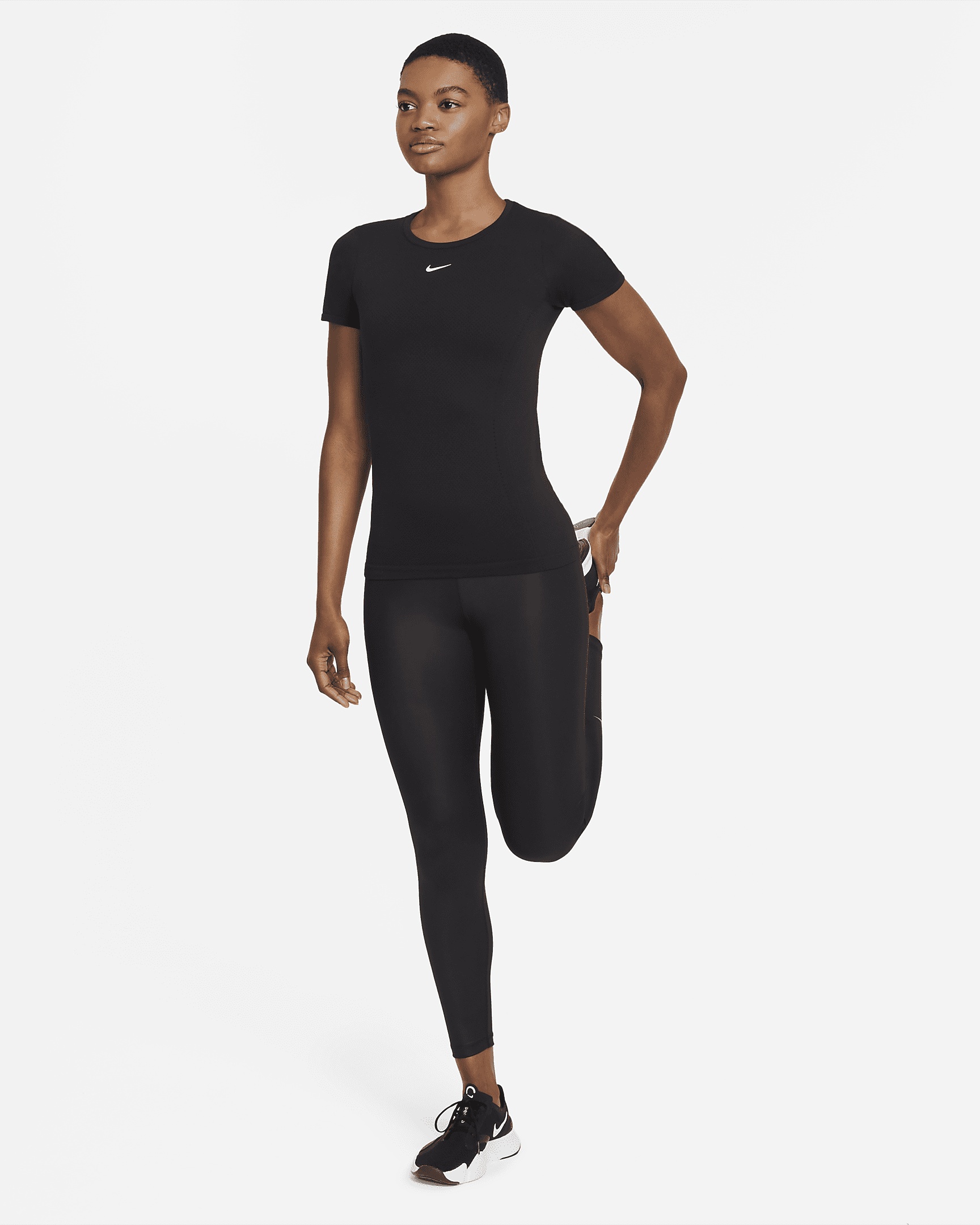 Nike Women's Dri-FIT ADV Aura Slim-Fit Short-Sleeve Top - 6