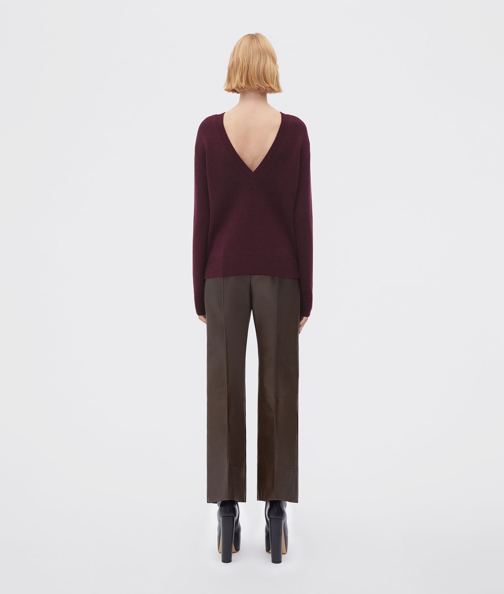 medium weight compact cashmere jumper - 6
