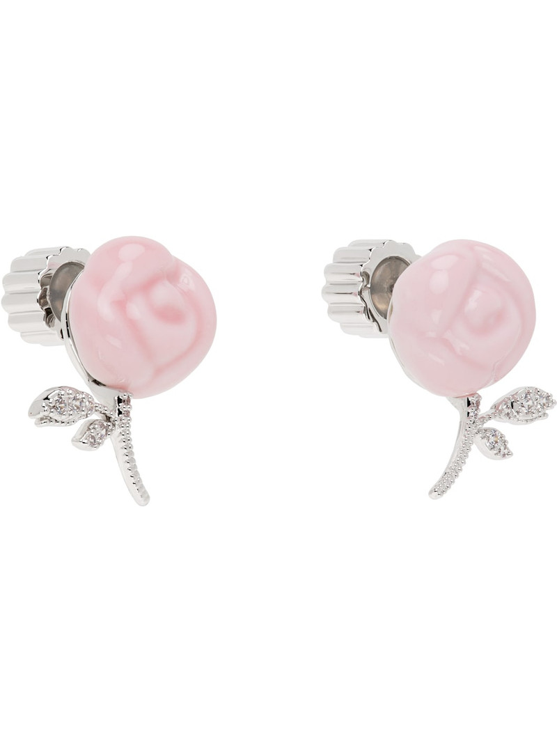SHUSHU/TONG YVMIN Edition Ceramics Rose Earrings outlook