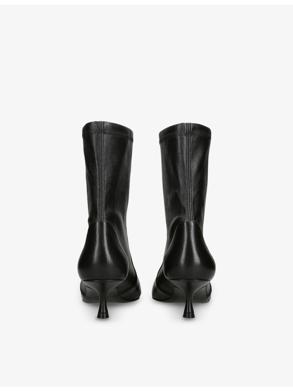 Naomi Leather Heeled Ankle Boots - 4
