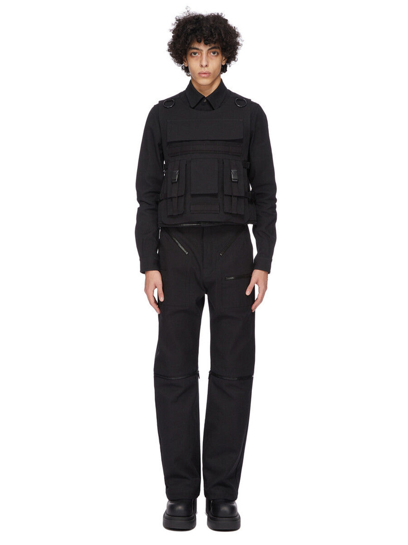 Rick Owens Black Concordians Bonotto Ammo Vest outlook