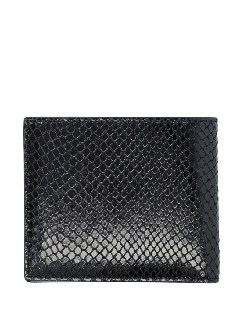 TOM FORD Phyton-print leather wallet outlook