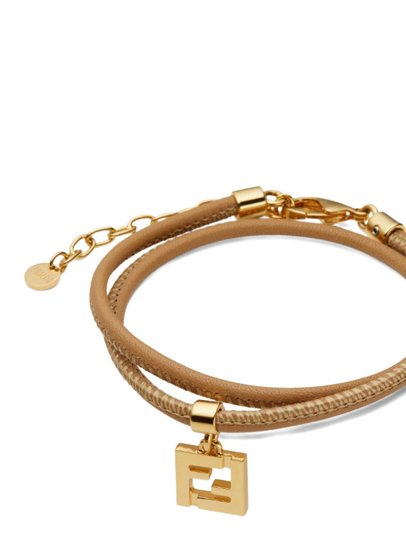 FENDI Forever leather bracelet outlook